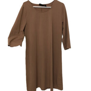 Attitudes by Renee 3/4 Sleeve Shift Dress